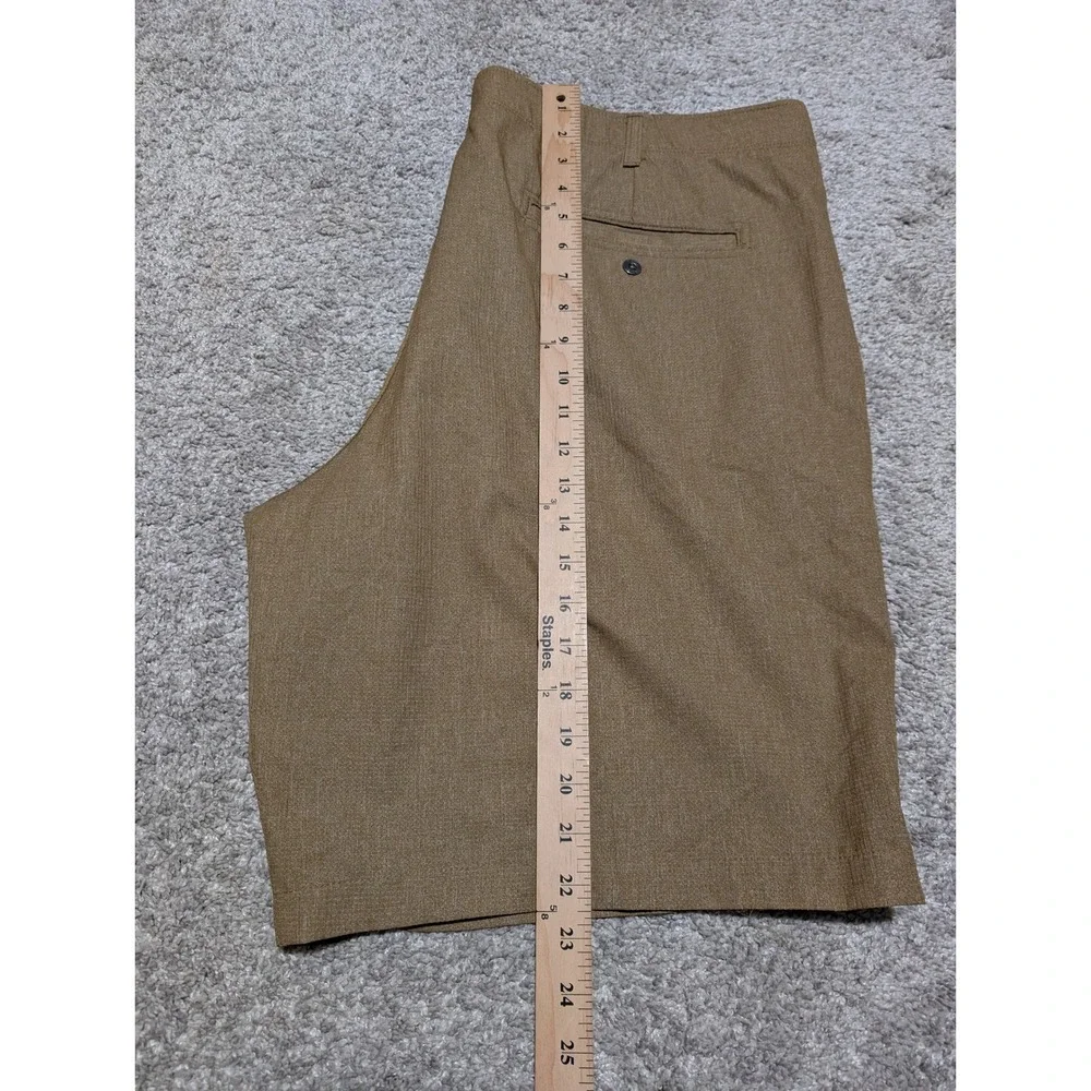 Swiss Tech Performance Shorts Mens 44 Brown Heather Performance Short‎ Golf New